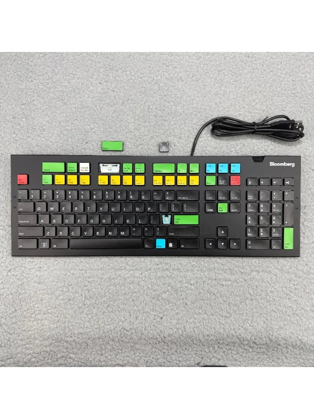 Bloomberg STB100 Keyboard Black Financial Trading Stock USB Wired Terminal